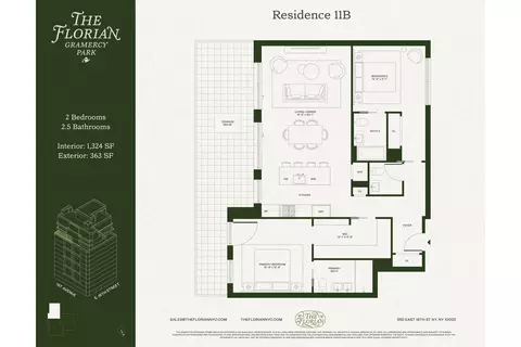 350 E 18th St #11B, New York, NY 10003
