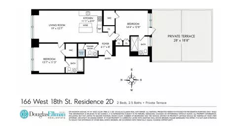 166 W 18th St #2D, New York, NY 10011