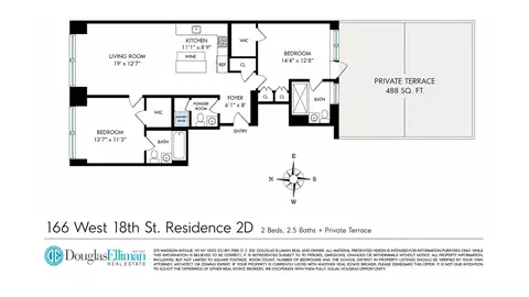 166 W 18th St #2D, New York, NY 10011