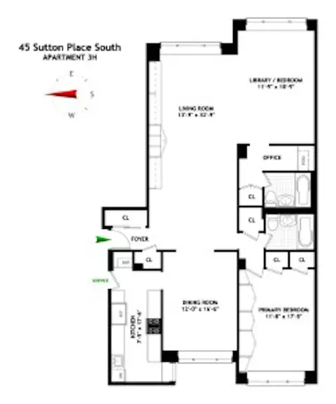 45 Sutton Pl S #3H, New York, NY 10022