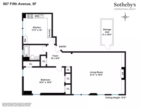 907 Fifth Ave #5F, New York, NY 10021