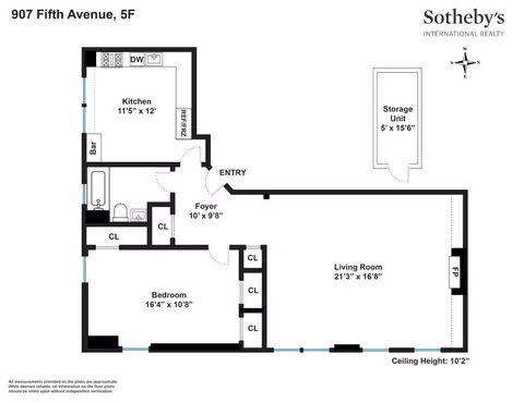 907 Fifth Ave #5F, New York, NY 10021