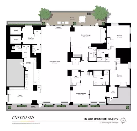 130 W 30th St #18A, New York, NY 10001