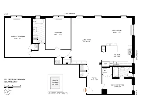 225 Eastern Pkwy #5F, Brooklyn, NY 11238