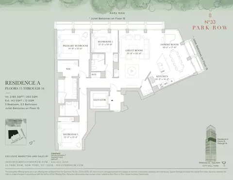 33 Park Row #16A, New York, NY 10038