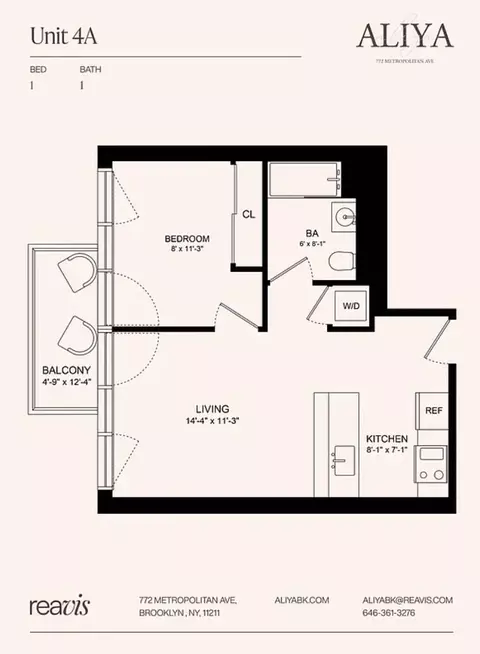 772 Metropolitan Ave #4-F, Brooklyn, NY 11211