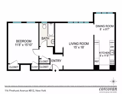 116 Pinehurst Ave #B12, New York, NY 10033