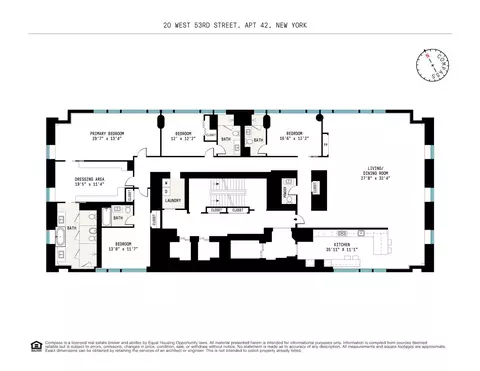 20 W 53rd St #42A, New York, NY 10019
