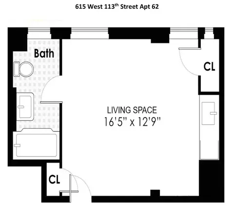 615 W 113th St #62, New York, NY 10025