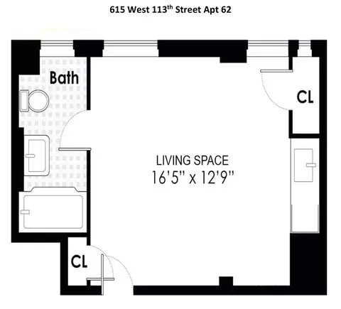 615 W 113th St #62, New York, NY 10025