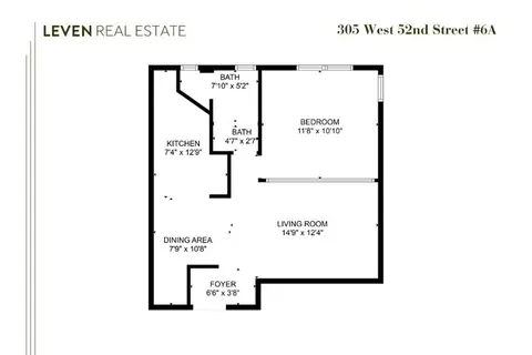 305 W 52nd St #6A, New York, NY 10019