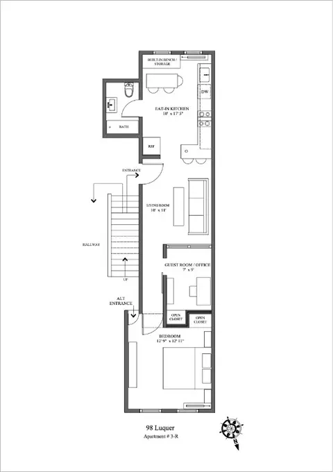 98 Luquer St #3R, Brooklyn, NY 11231