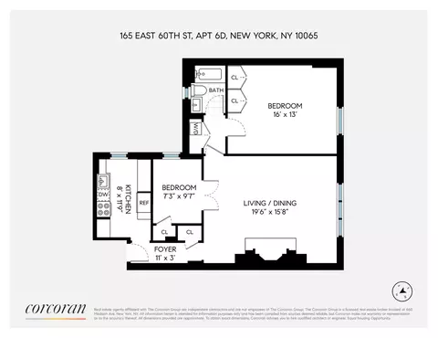 165 E 60th St #6D, New York City, NY 10022
