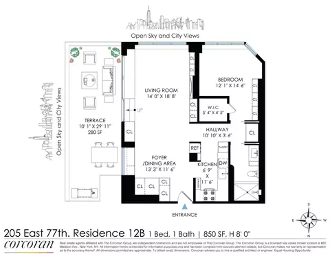 205 E 77th St #12B, New York, NY 10075