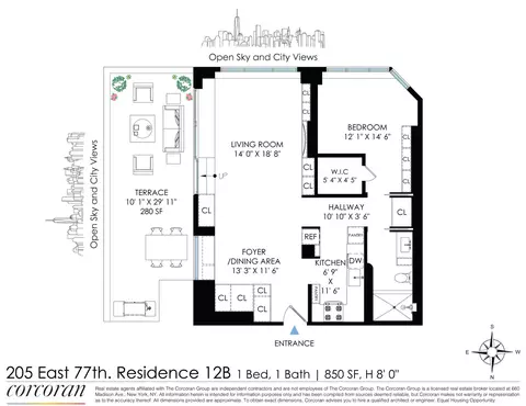 205 E 77th St #12B, New York, NY 10075