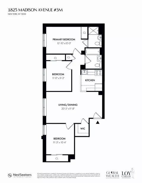 1825 Madison Ave #3-M, New York, NY 10035