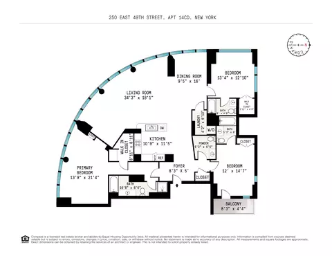 250 E 49th St #14CD, New York, NY 10017