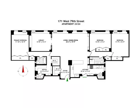 171 W 79th St #23/24, New York, NY 10024