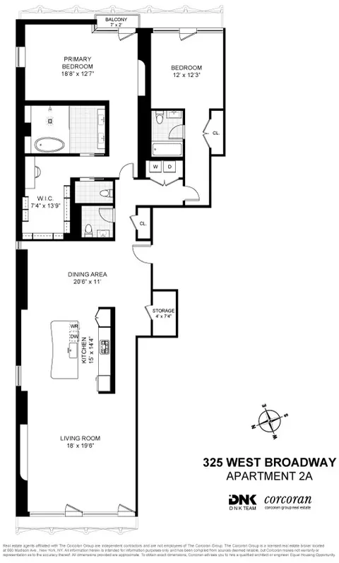 325 W Broadway #2A, New York, NY 10013