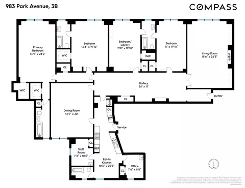983 Park Ave #3B, New York, NY 10028