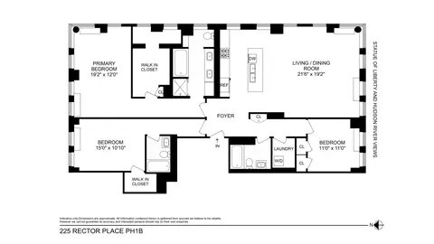 225 Rector Pl #PH1B, New York, NY 10280