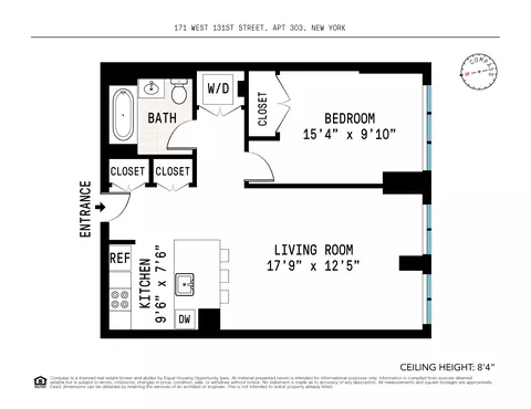 171 W 131st St #303, New York, NY 10027