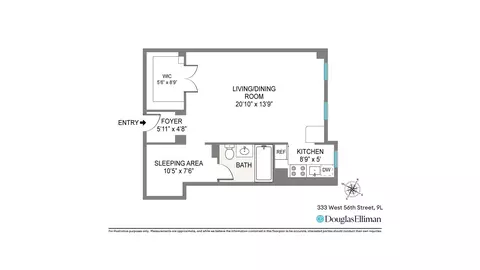 333 W 56th St #9L, New York, NY 10019