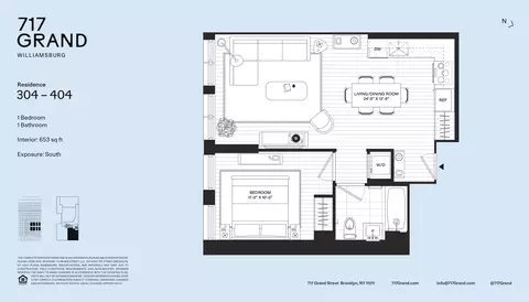 717 Grand St #304, Brooklyn, NY 11211