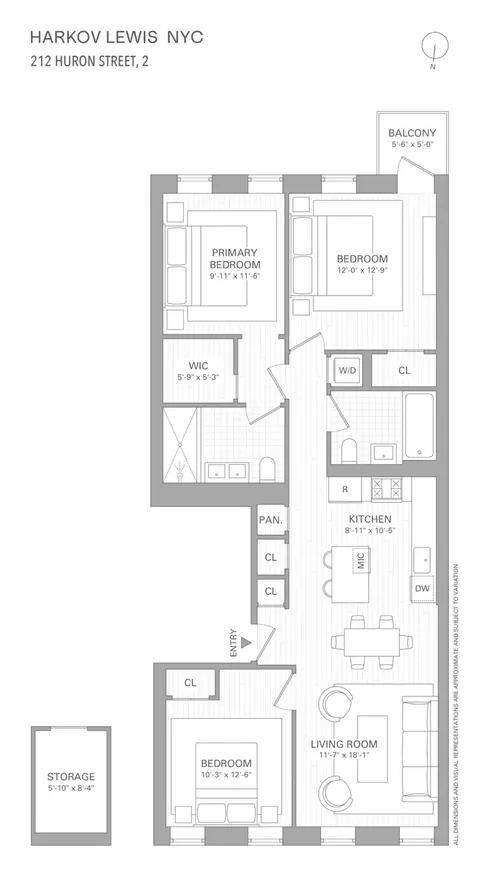 212 Huron St #2, Brooklyn, NY 11222