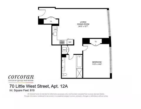 70 Little West St #12A, New York City, NY 10280