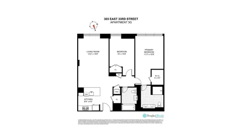 303 E 33rd St #3G, New York, NY 10016