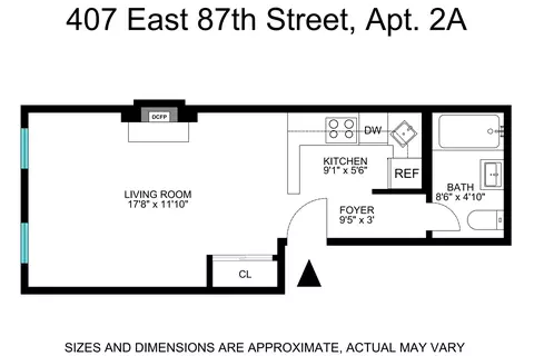 407 E 87th St #2A, New York, NY 10128