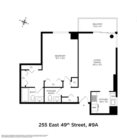 255 E 49th St #9A, New York, NY 10017