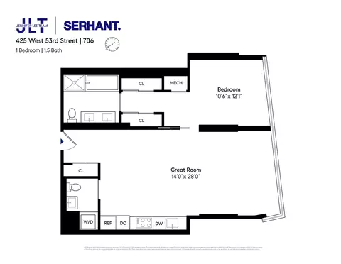 425 W 53rd St #706, New York, NY 10019