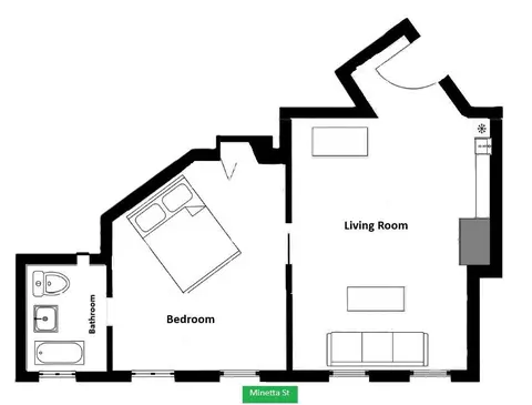 1 Minetta St # -3, New York, NY 10012