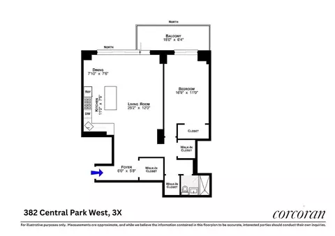 382 Central Park W #3X, New York, NY 10025