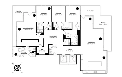 56 Leonard St #38W, New York, NY 10013