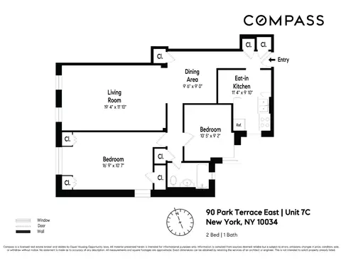 90 Park Ter E #7C, New York, NY 10034
