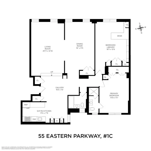55 Eastern Pkwy #1C, Brooklyn, NY 11238