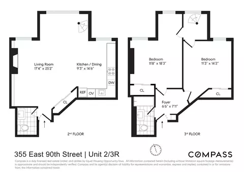 335 E 90th St #2/3R, New York, NY 10128