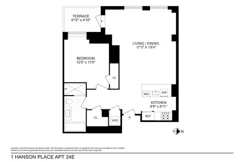 1 Hanson Pl #24E, Brooklyn, NY 11243