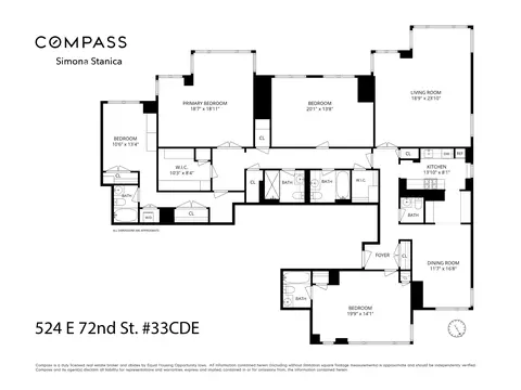 524 E 72nd St #33CDE, New York, NY 10021