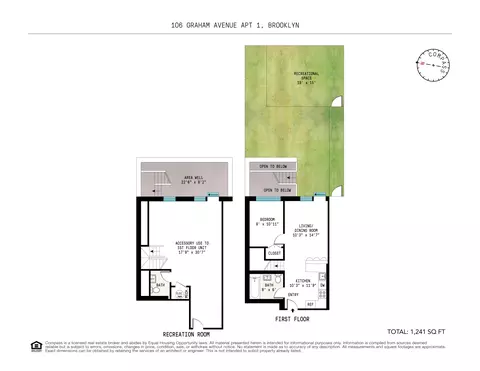 106 Graham Ave #1B, Brooklyn, NY 11206