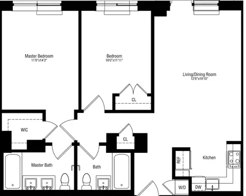 505 W 47th St #6GS, New York, NY 10036
