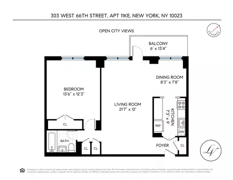 303 W 66th St #11KE, New York, NY 10023