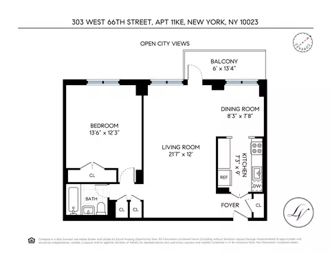 303 W 66th St #11KE, New York, NY 10023