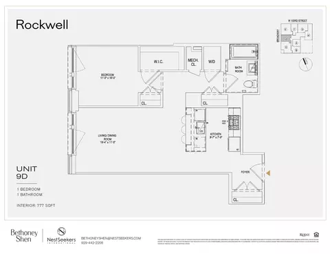 218 W 103rd St #9-D, New York, NY 10025