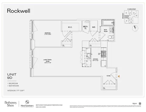 218 W 103rd St #9-D, New York, NY 10025