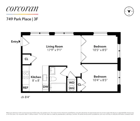 749 Park Pl #3F, Brooklyn, NY 11216