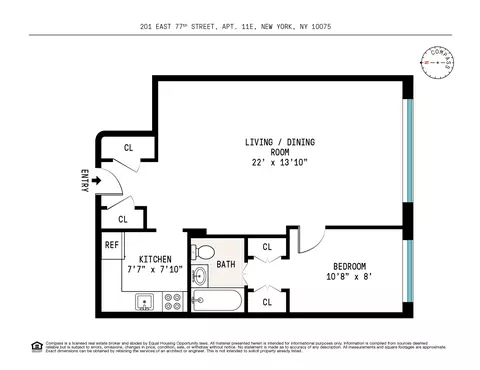201 E 77th St #11E, New York, NY 10075
